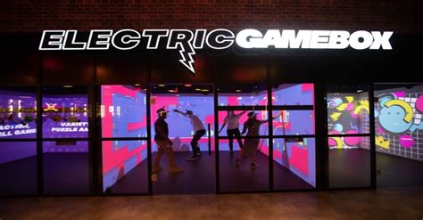 electric box woodlands|woodlands mall immersive game box.